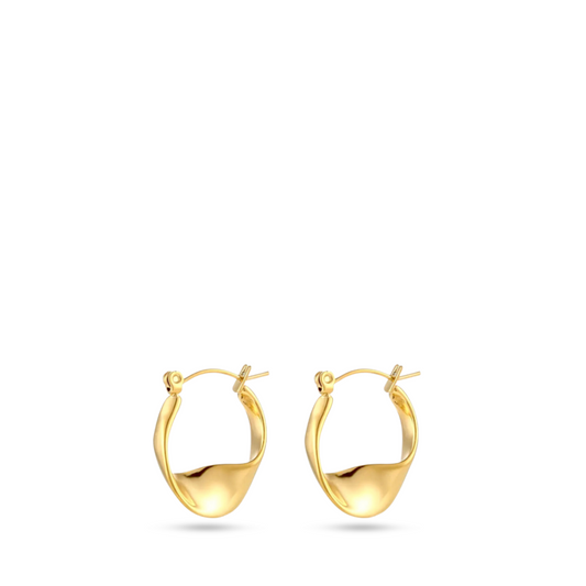 Mini Femi Hoops | 18k Gold Plated