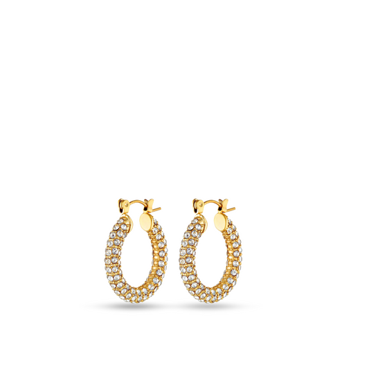 Nubia Hoops | 18K Gold Plated